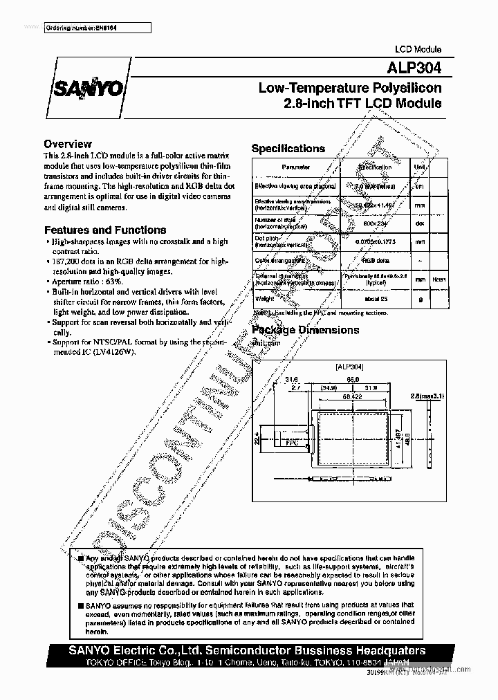 ALP304_1549685.PDF Datasheet