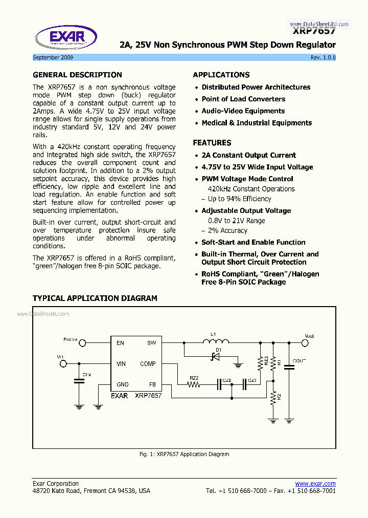 XRP7657_1557809.PDF Datasheet
