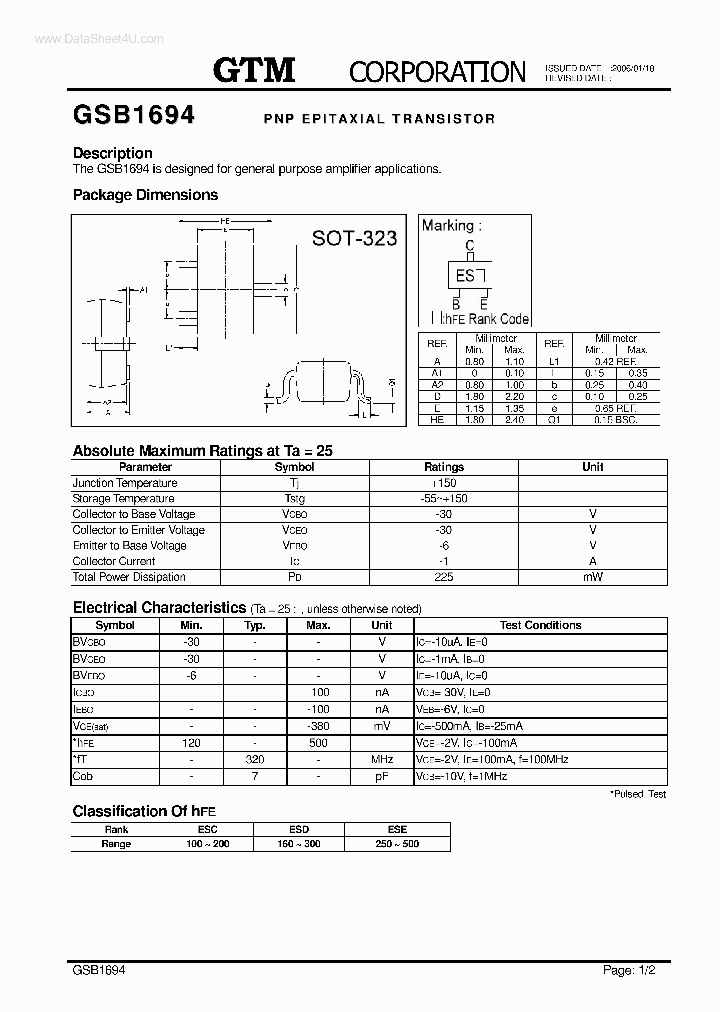 GSB1694_1558695.PDF Datasheet