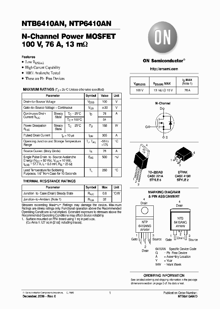 NTB6410ANT4G_1570740.PDF Datasheet