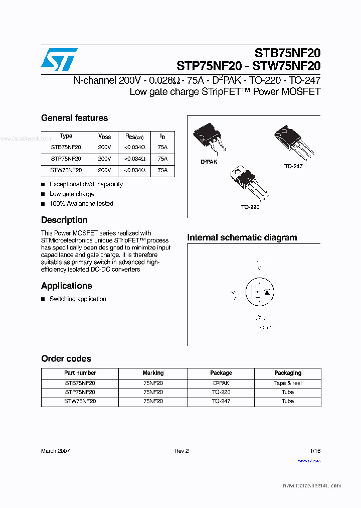 STW75NF20_1568378.PDF Datasheet