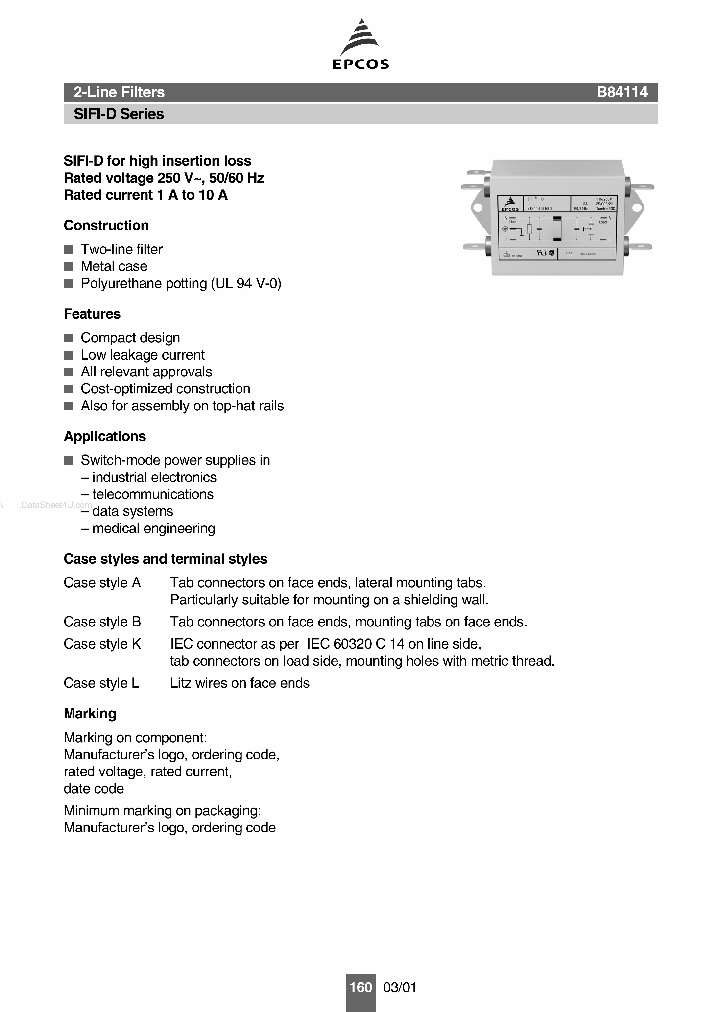 B84114_1567431.PDF Datasheet