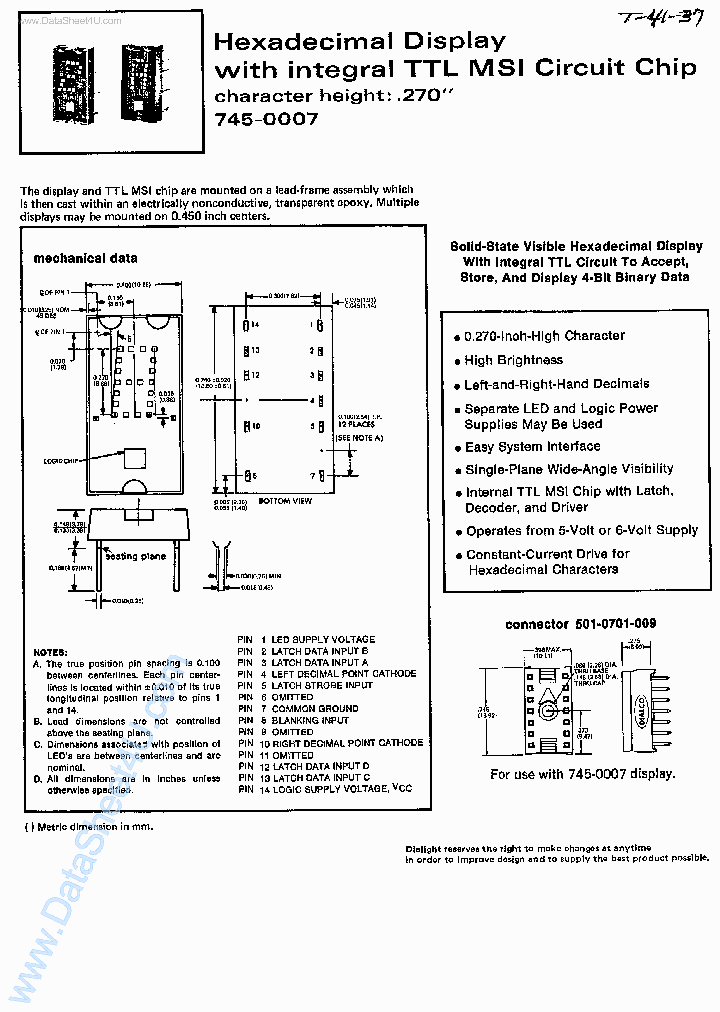 745-0007_1579654.PDF Datasheet