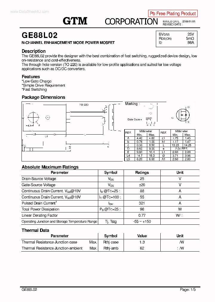 GE88L02_1577760.PDF Datasheet