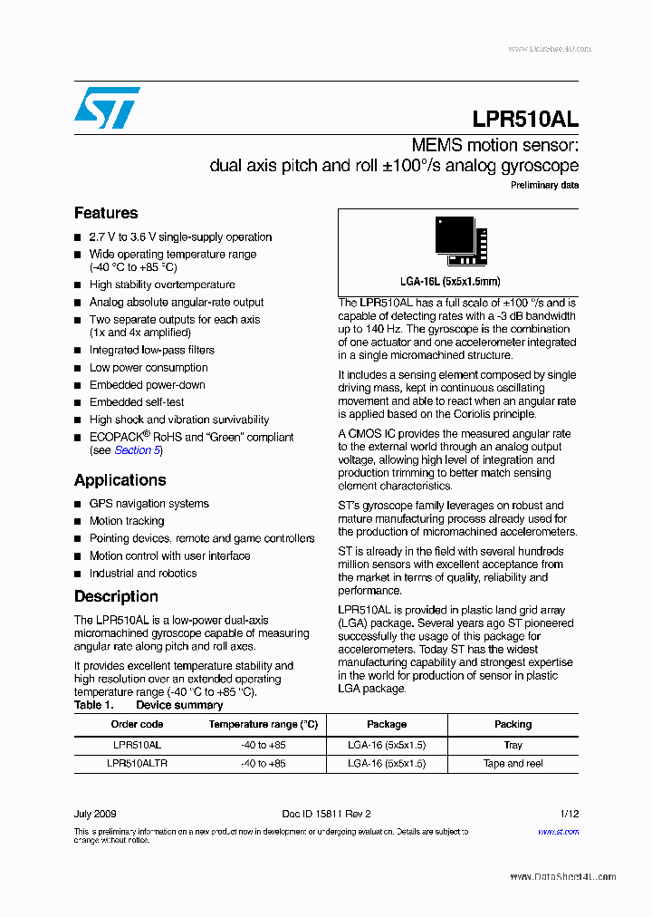 LPR510AL_1579757.PDF Datasheet