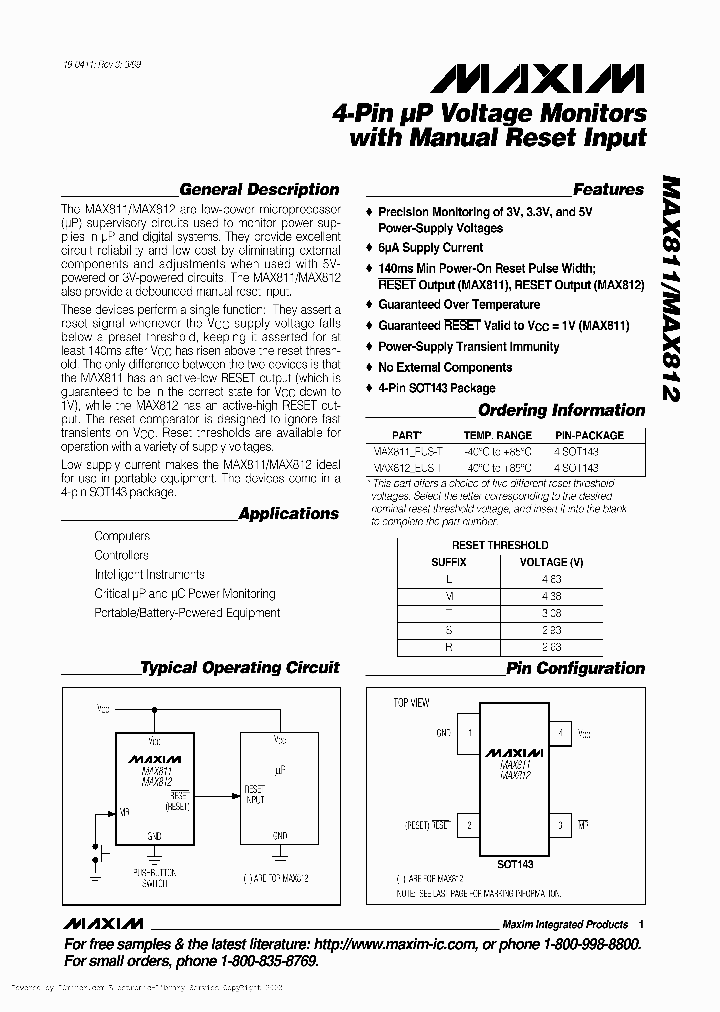 MAX811SEUS-T_913893.PDF Datasheet