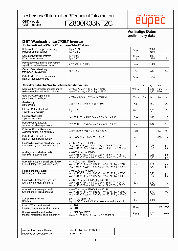 DBFZ800R33KF2C20_913680.PDF Datasheet