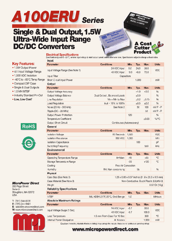 A118ERU_1596056.PDF Datasheet