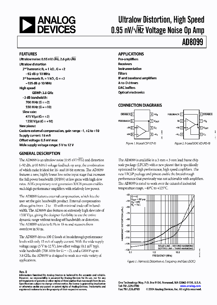 AD8099ACP-R2_913501.PDF Datasheet