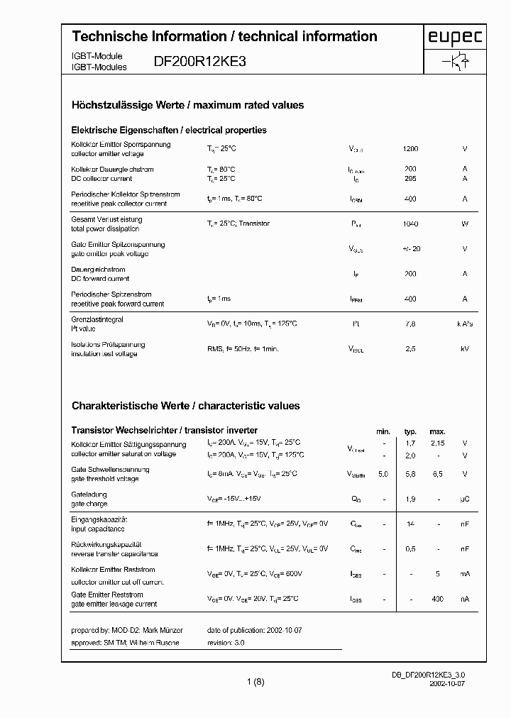 DBDF200R12KE330_926032.PDF Datasheet
