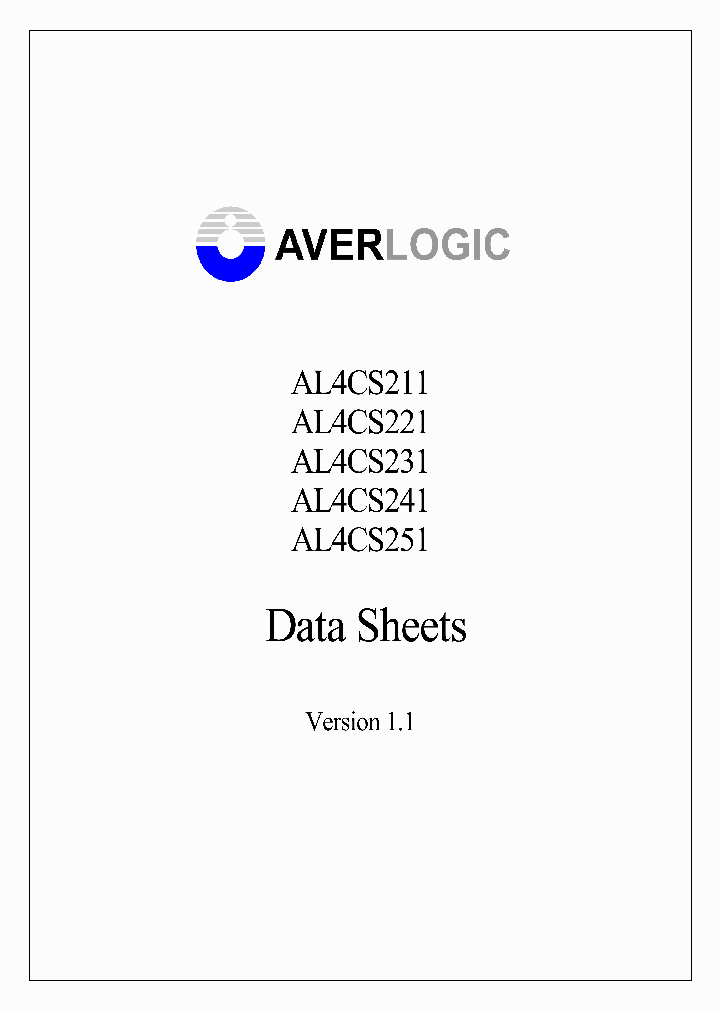 AL4CS211_934031.PDF Datasheet