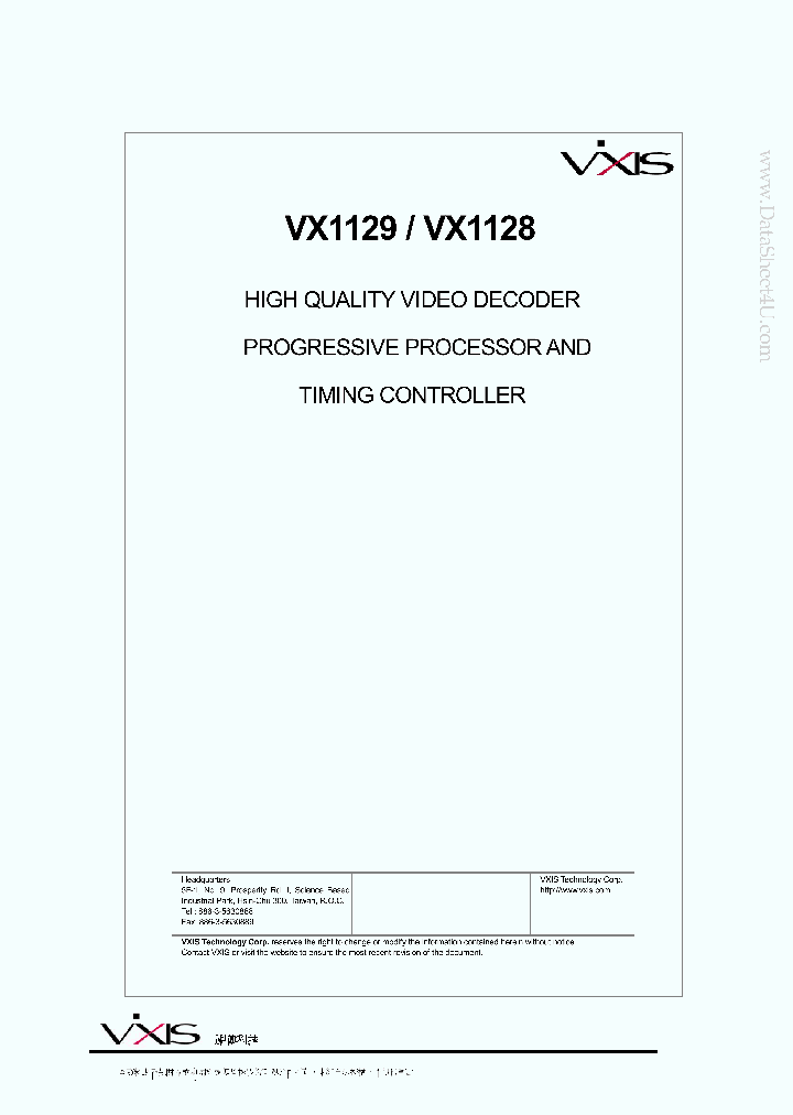 VX1129_1601546.PDF Datasheet