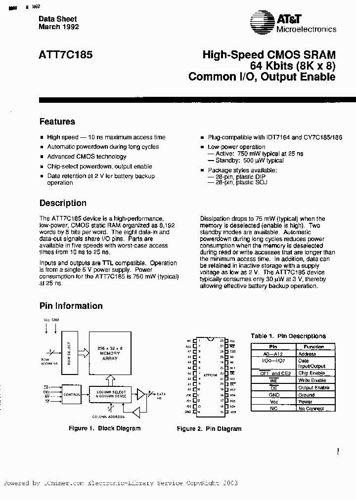 ATT7C185P-10_1000477.PDF Datasheet