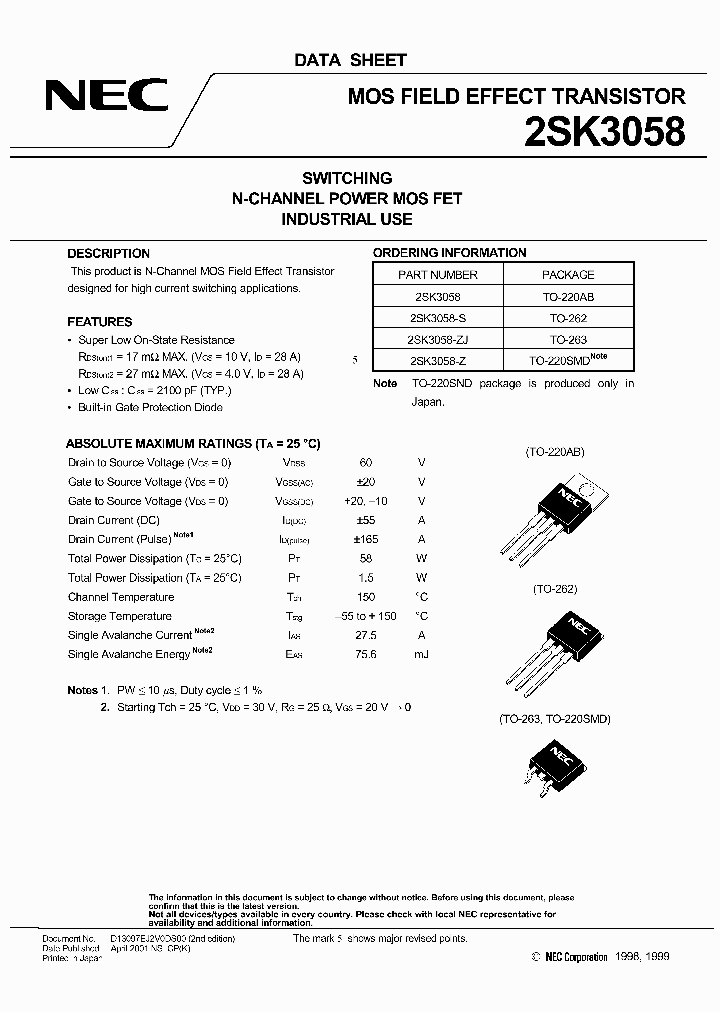 2SK3058-Z_1004272.PDF Datasheet