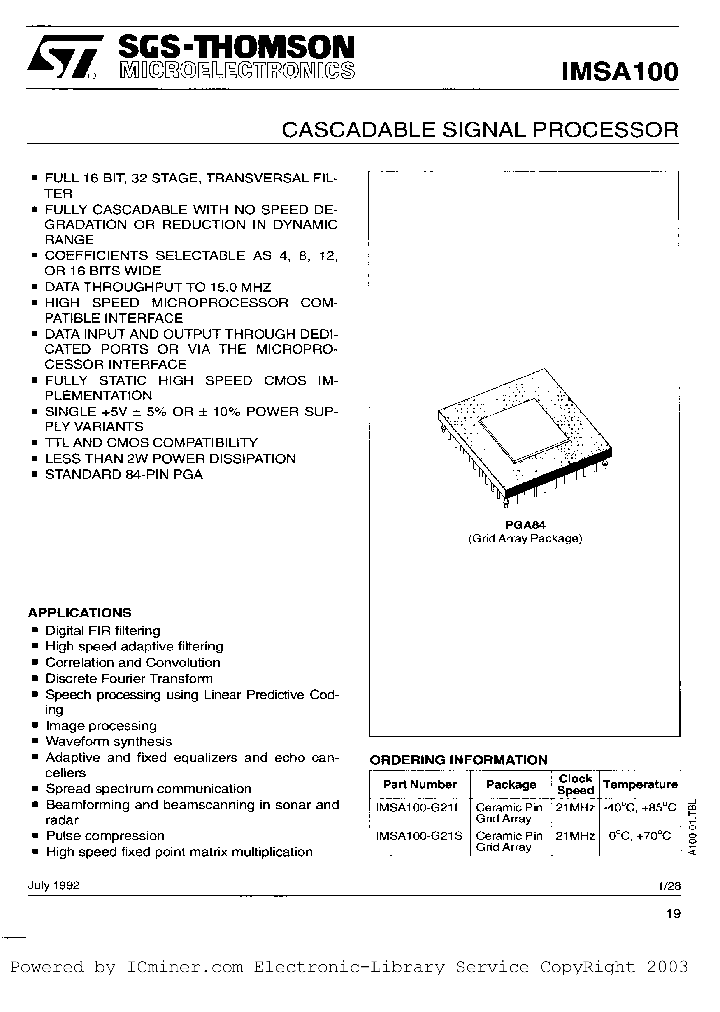 IMSA100-G21I_1027380.PDF Datasheet