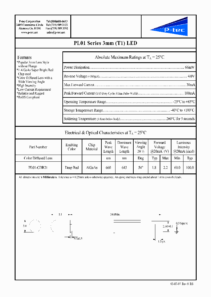 PL01-CDR21_1629989.PDF Datasheet