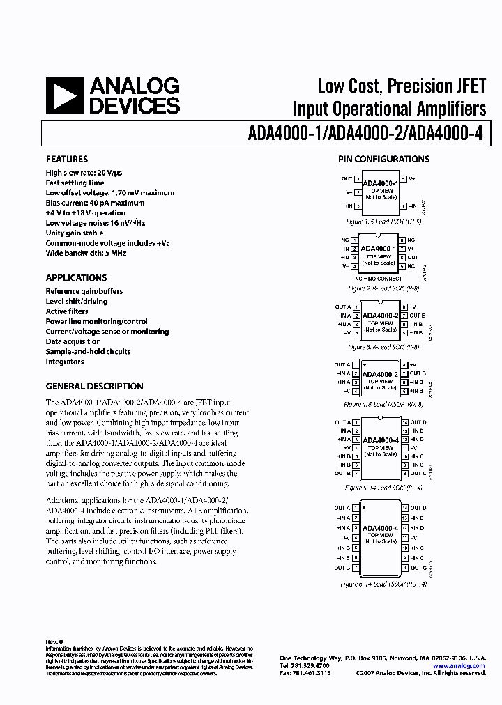 ADA4000-4ARUZ_1039176.PDF Datasheet