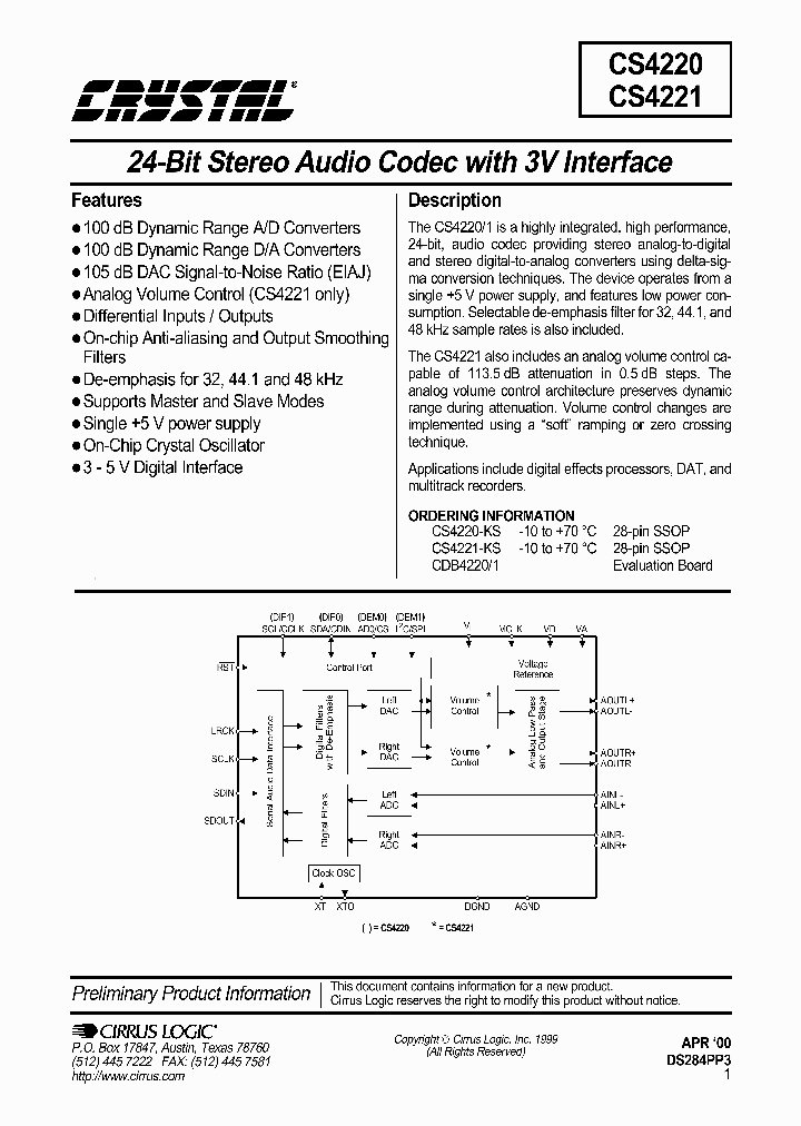 CS4220-KS_1028434.PDF Datasheet