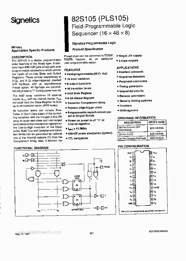 82S105_1643663.PDF Datasheet