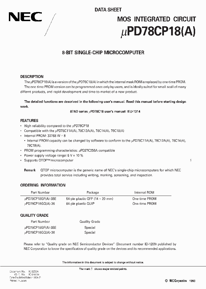 UPD78CP18GQ-36_1048621.PDF Datasheet