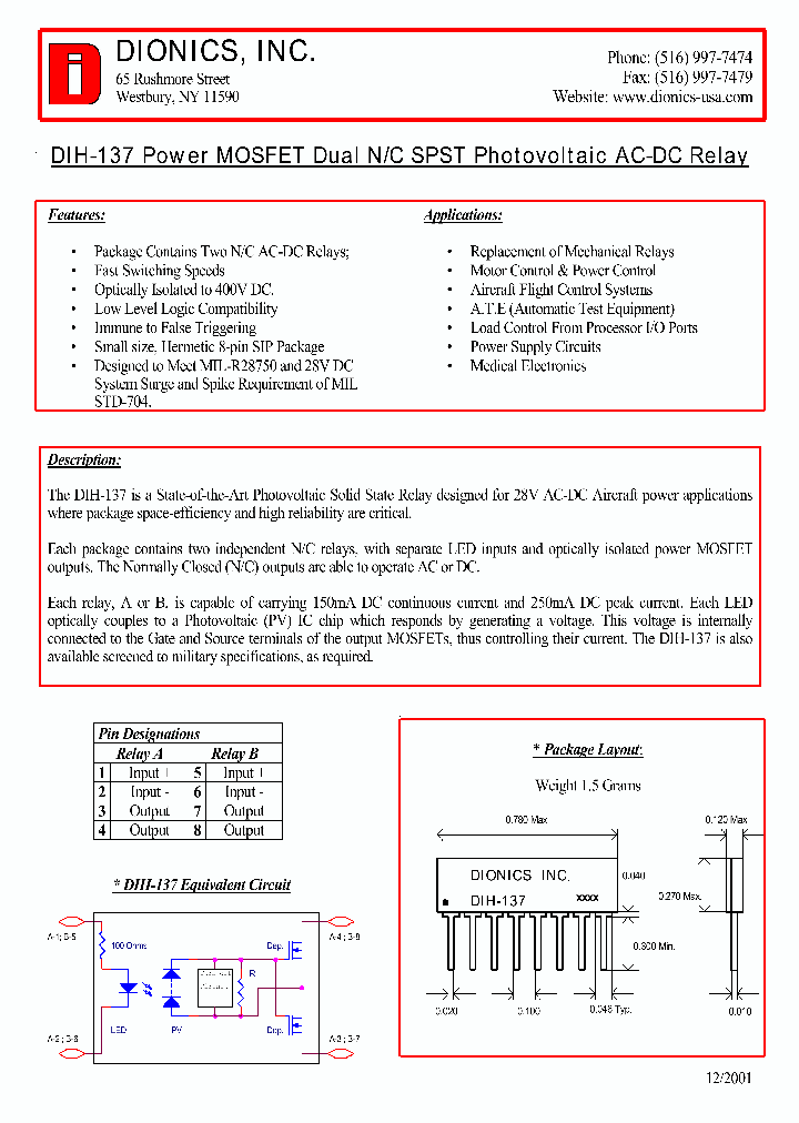 DIH-137_1053920.PDF Datasheet