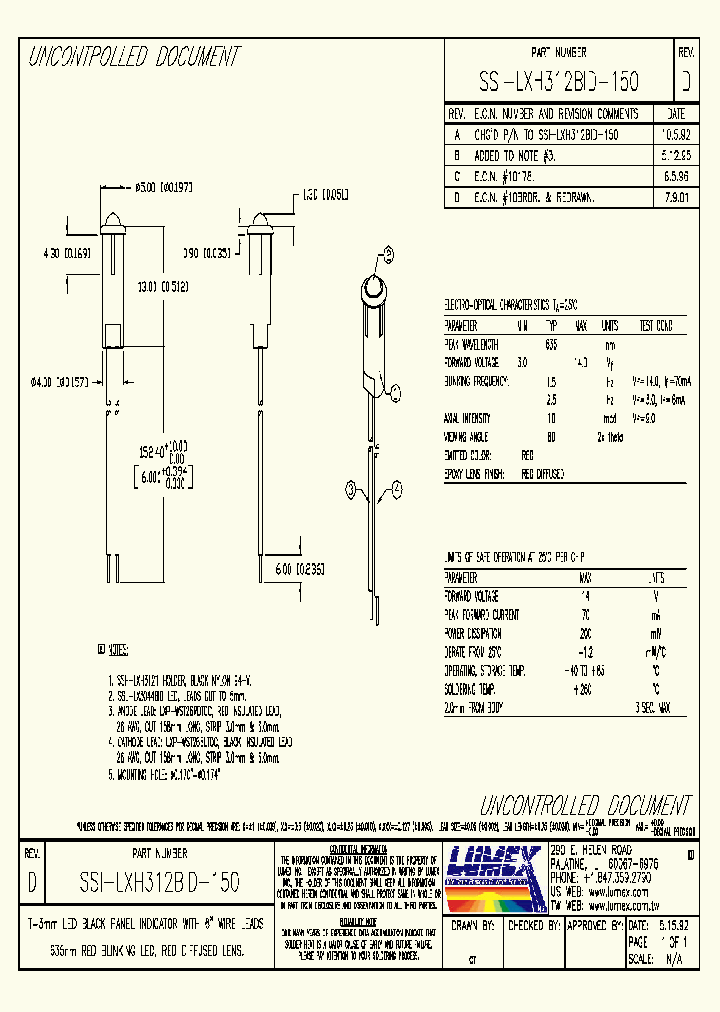 SSI-LXH312BID-150_1066837.PDF Datasheet