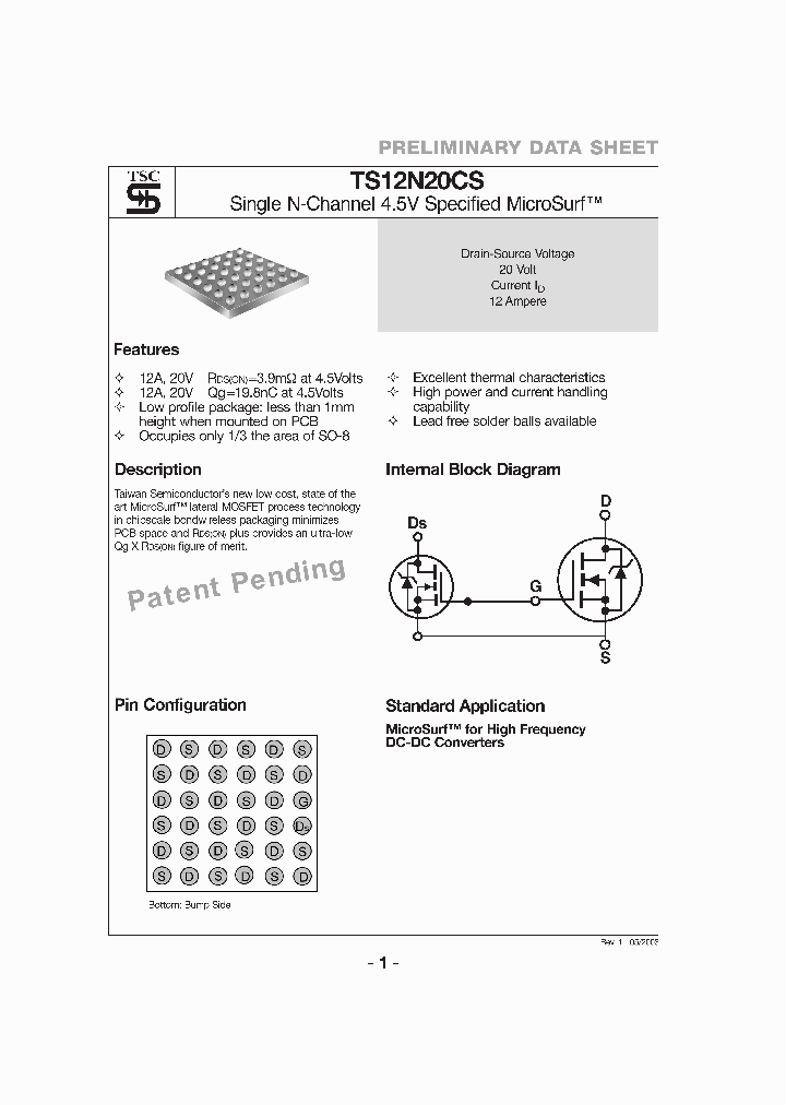 TS12N20CS_1075027.PDF Datasheet