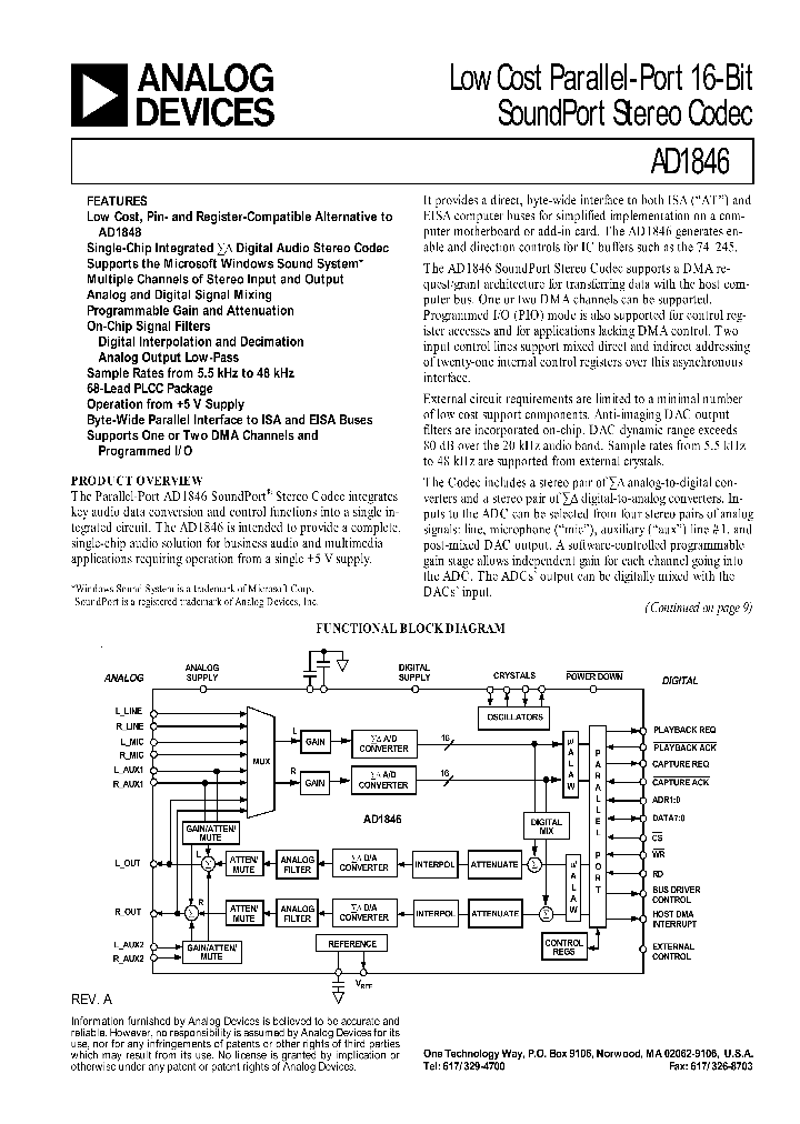 AD1846_1085539.PDF Datasheet