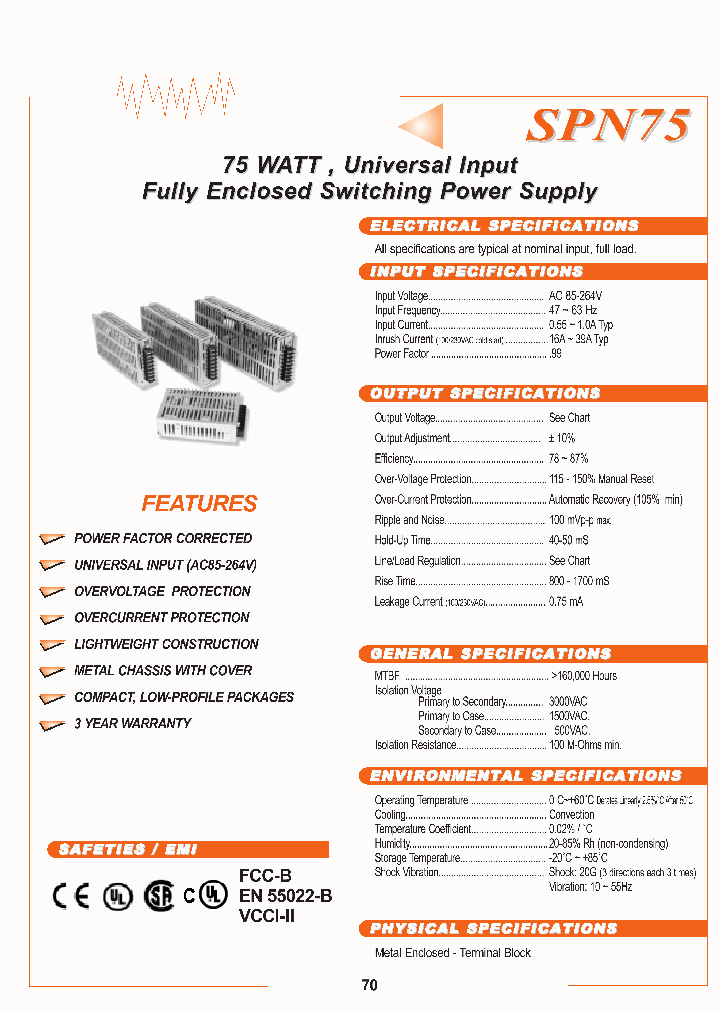 SPN75_1087454.PDF Datasheet