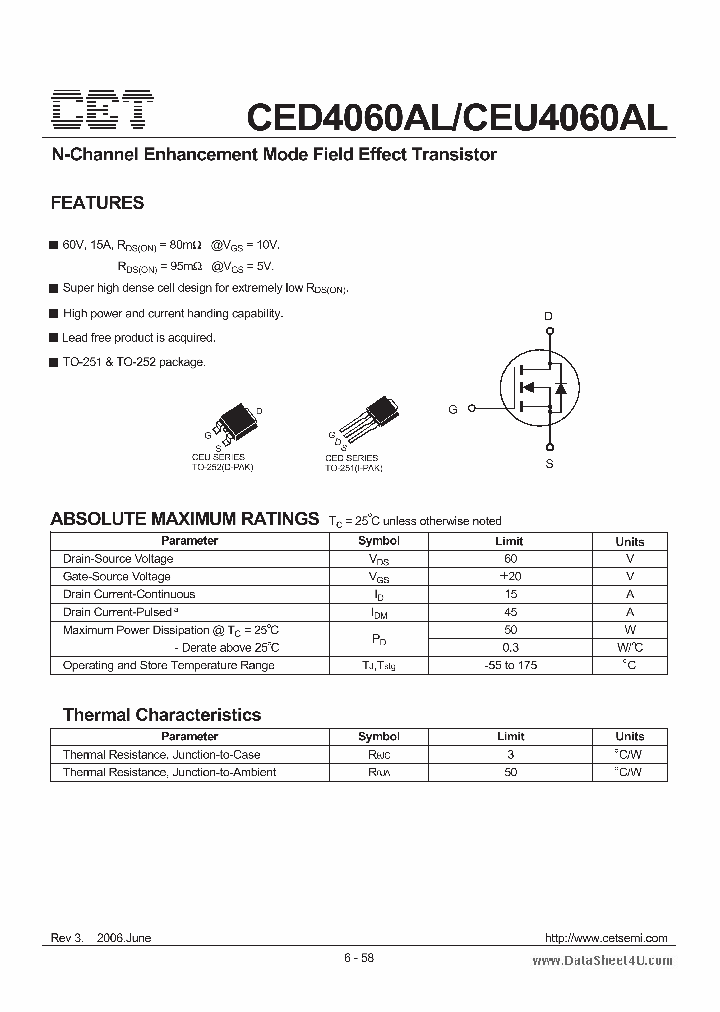 CEU4060AL_1661651.PDF Datasheet