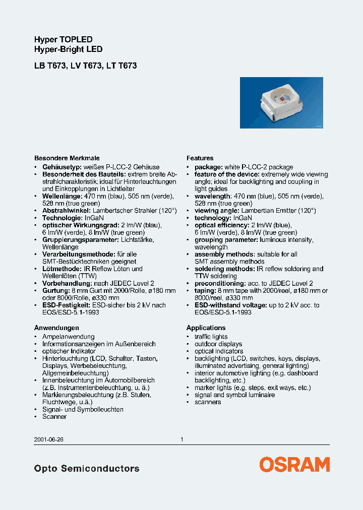 LBT673_1091622.PDF Datasheet