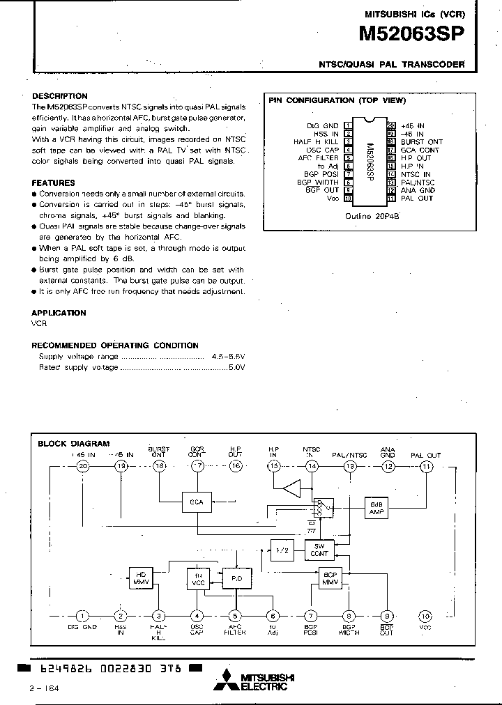 M52063SP_1092104.PDF Datasheet