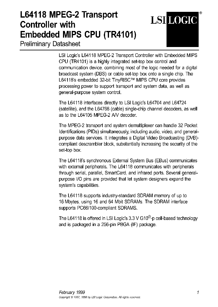 L64118_1092539.PDF Datasheet