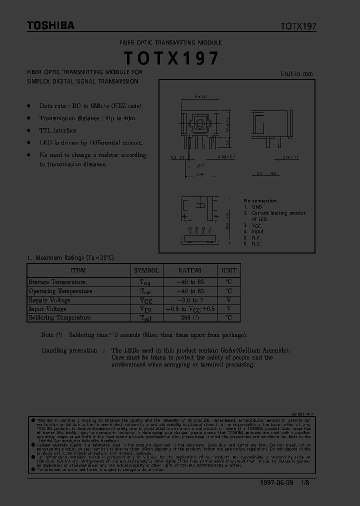 TOTX197_1092611.PDF Datasheet