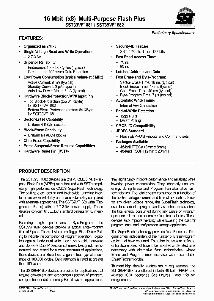 SST39VF1681-70-4C-EKE_1097362.PDF Datasheet