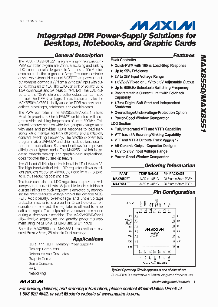 MAX8551_1114901.PDF Datasheet