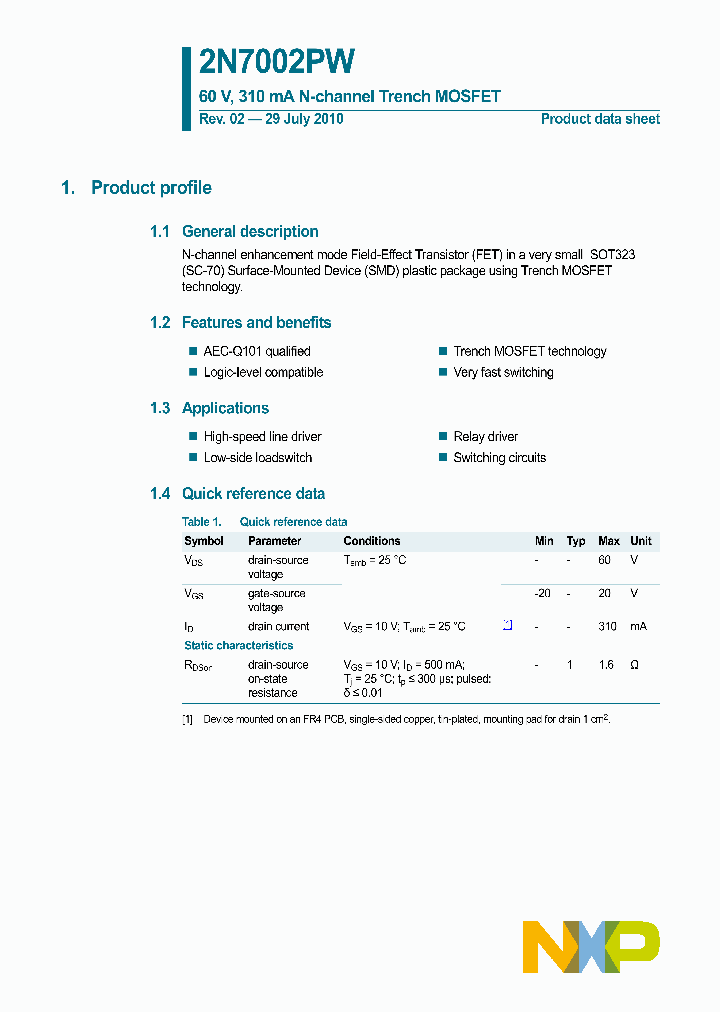 2N7002PW115_1124160.PDF Datasheet