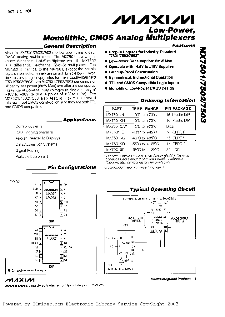 MX7503SQ883_1126146.PDF Datasheet