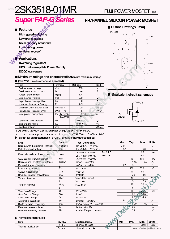 K3518_1652767.PDF Datasheet
