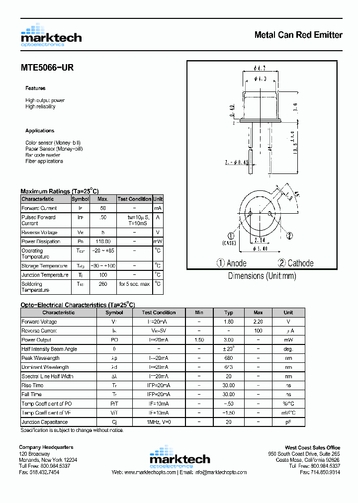 MTE5066-UR_1690472.PDF Datasheet