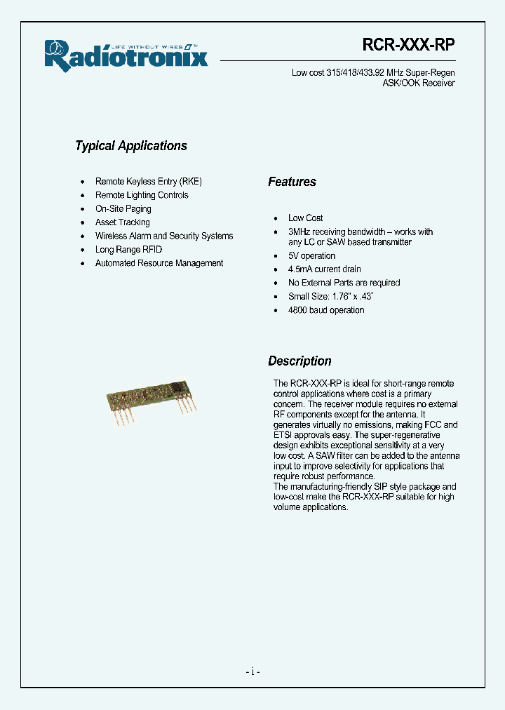 RCR-315-RPR_1170920.PDF Datasheet