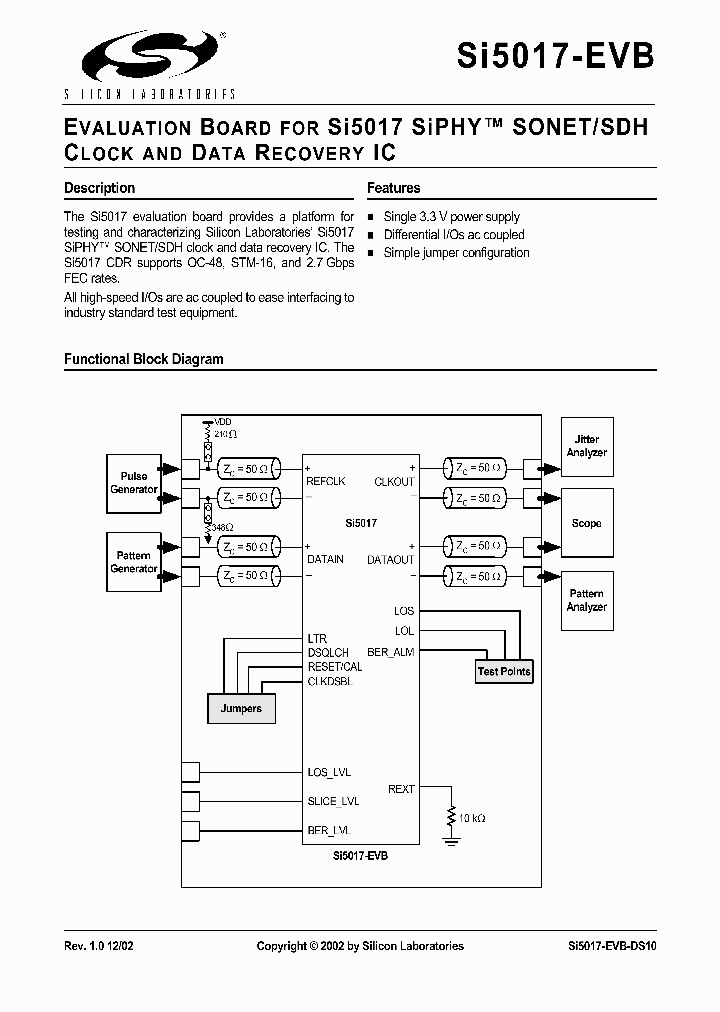 SI5017-BM_1182726.PDF Datasheet