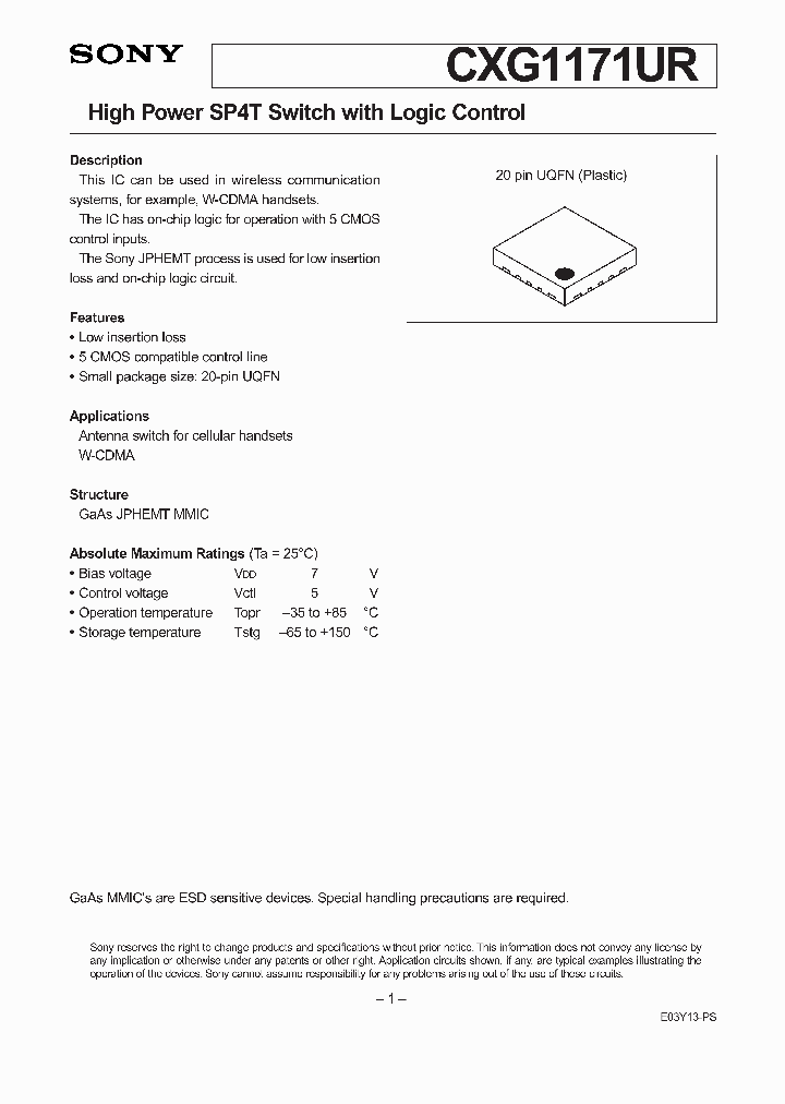 CXG1171UR_1696654.PDF Datasheet