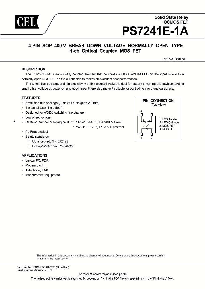 PS7241E-1A-E3-A_1192870.PDF Datasheet