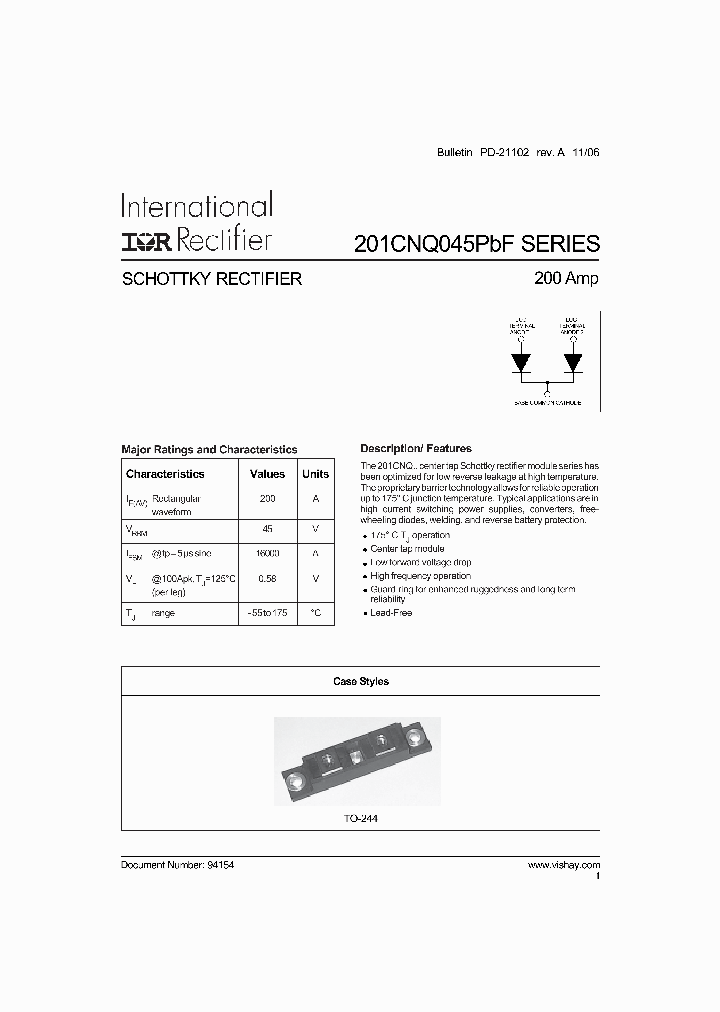 201CNQ050PBF_1192737.PDF Datasheet