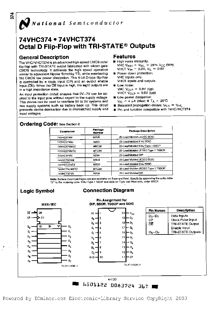 54VHCT374E883X_1287780.PDF Datasheet