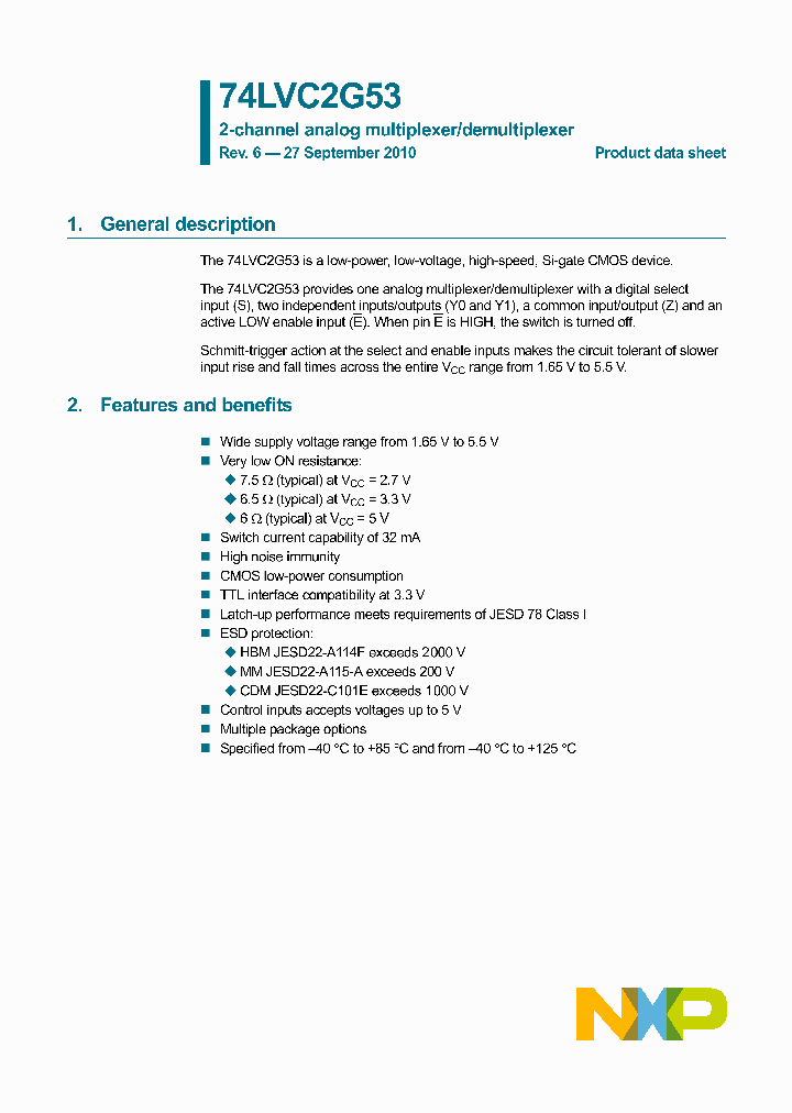 74LVC2G53DP125_1320707.PDF Datasheet