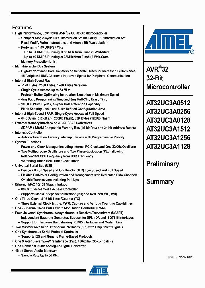 AT32UC3A0512-ALUR_1721809.PDF Datasheet