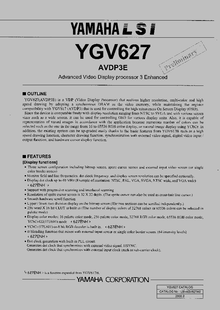YGV627_1413166.PDF Datasheet