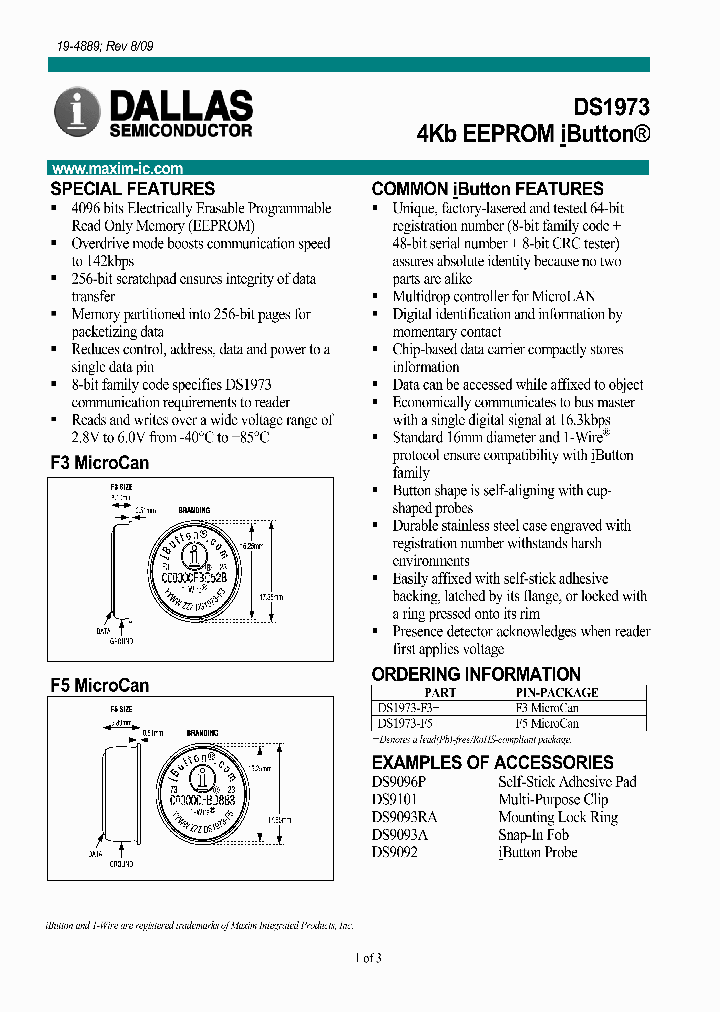 DS1973-F5_1424511.PDF Datasheet